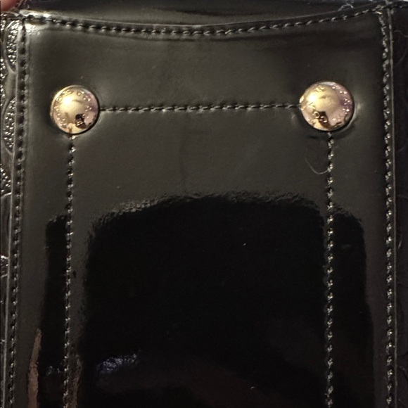 Brand New Shiny Black Coach Purse - Picture 12 of 13